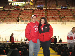 Hans Steiniger at Joe Louis Arena