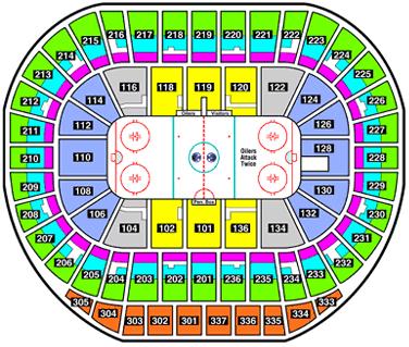 Edmonton Oilers Seating Chart