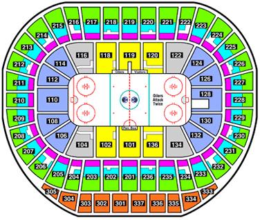 Oilers Stadium Seating Chart