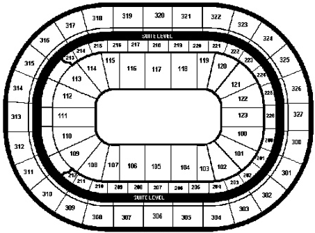 New Jersey Devils Arena Seating Chart