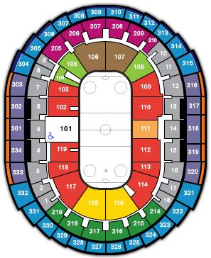 Los Angeles Kings Staples Center Seating Chart