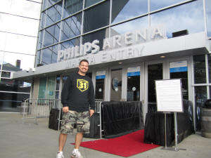 Calgary Flames vs. Atlanta Thrashers, Philips Arena, Atlanta